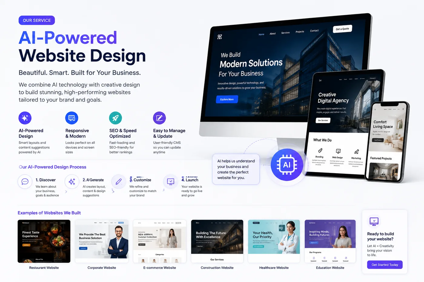 AI-Powered Website Design